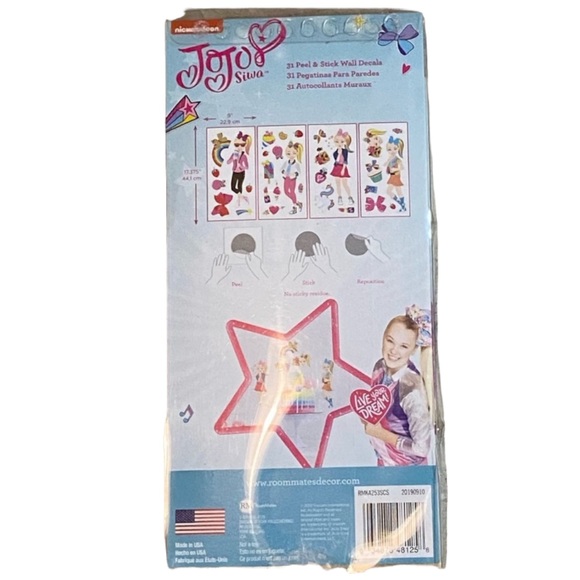 Brand New JoJo Siwa Wall Decals - Picture 2 of 2
